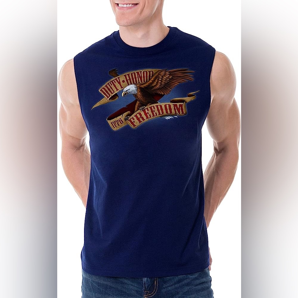 Patriotic Muscle Tee